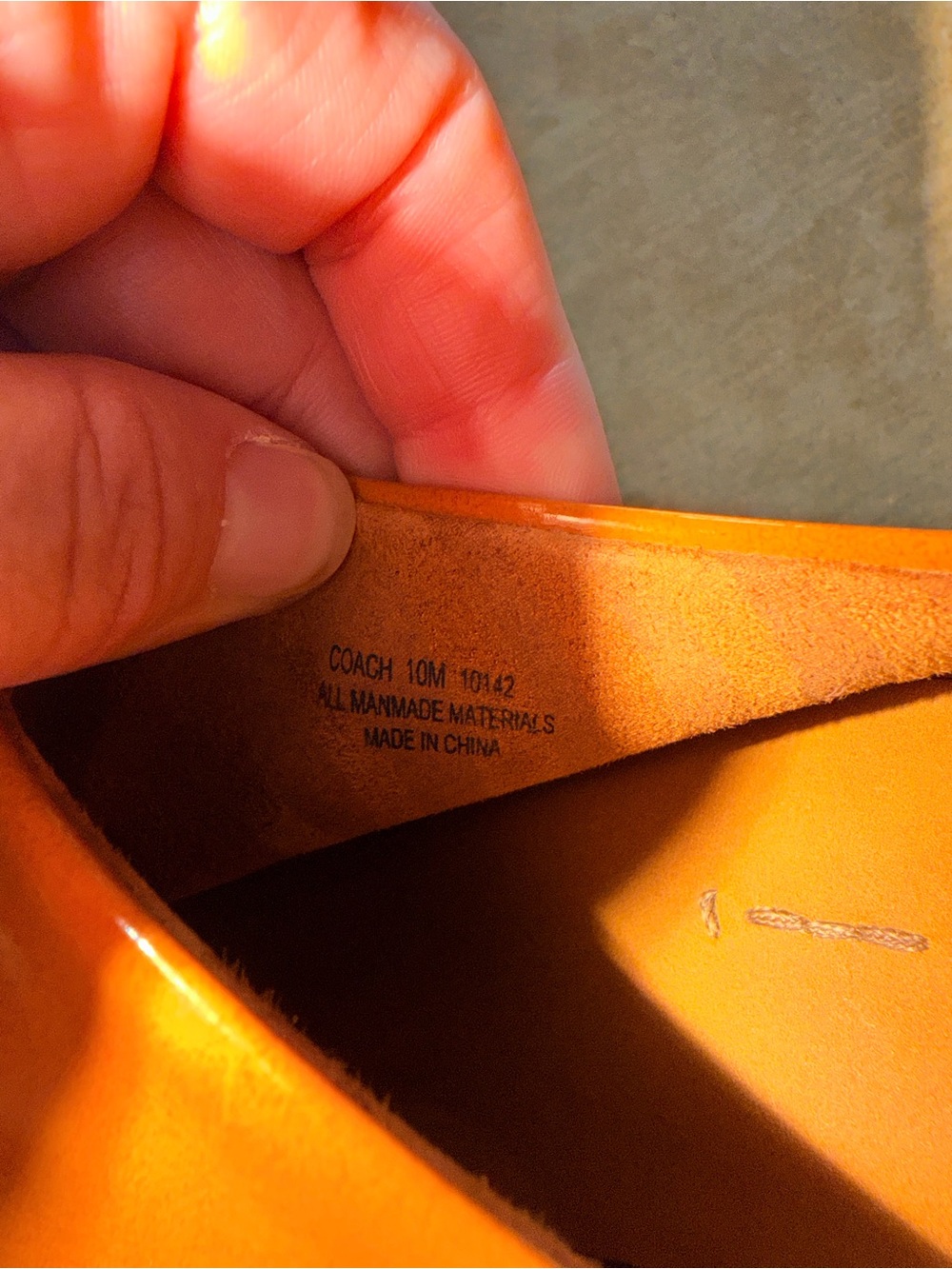 Naked Feet Coach Patent Platform Wedge Mules Clogs Shoes 10 Fall Photos - Picture 6 of 9